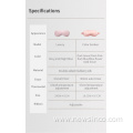 Beautful embroidered usb silk eye mask